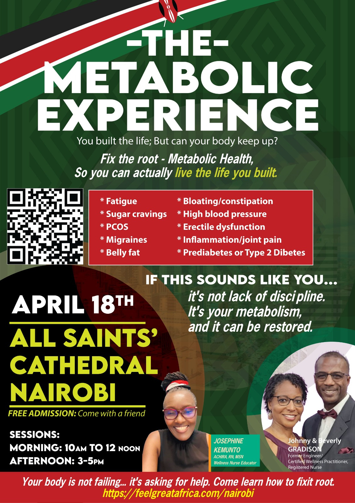 Nairobi event flyer