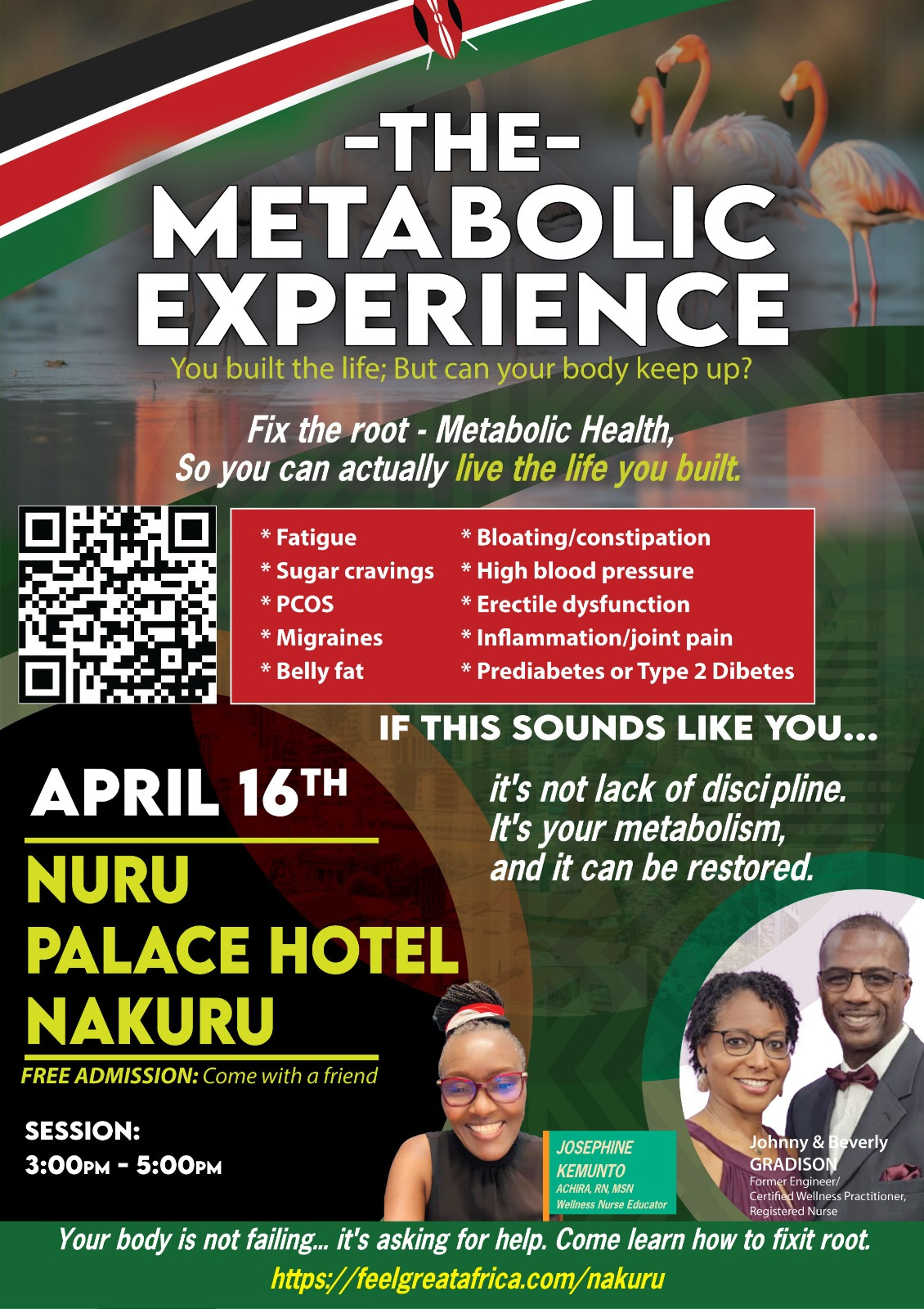 Nakuru event flyer